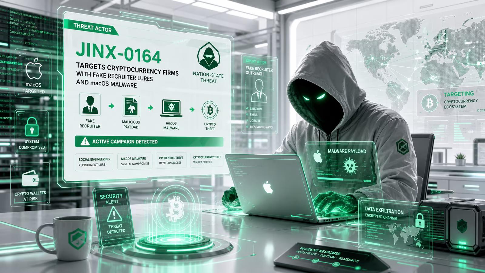 JINX-0164 hits crypto firms with fake recruiter macOS malware